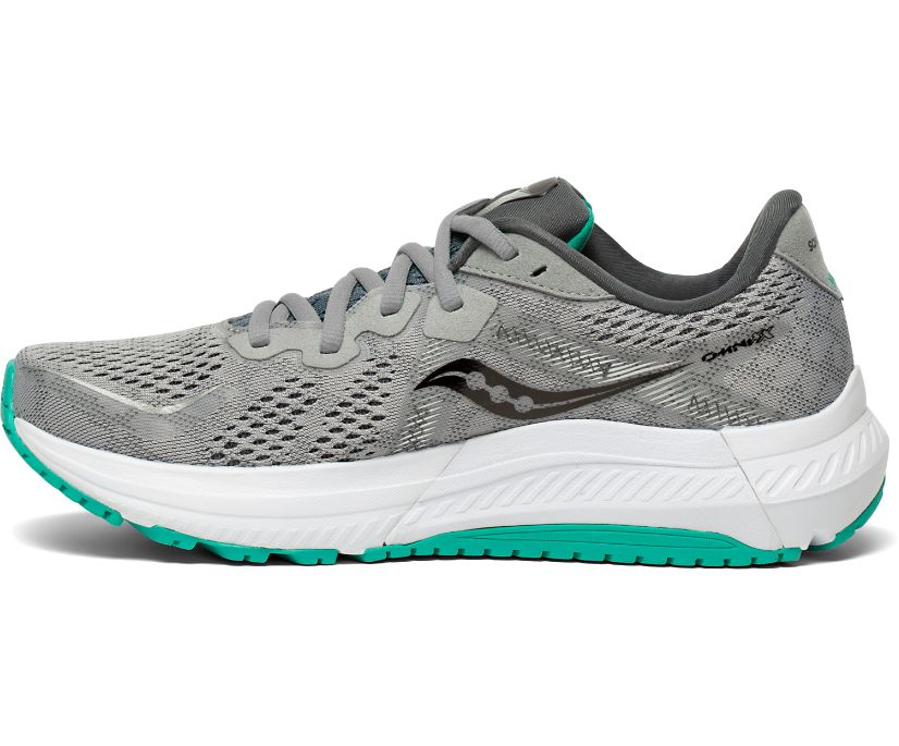 Women's Saucony Omni 20 Running Shoes Grey / Mint | Singapore 178CTVE